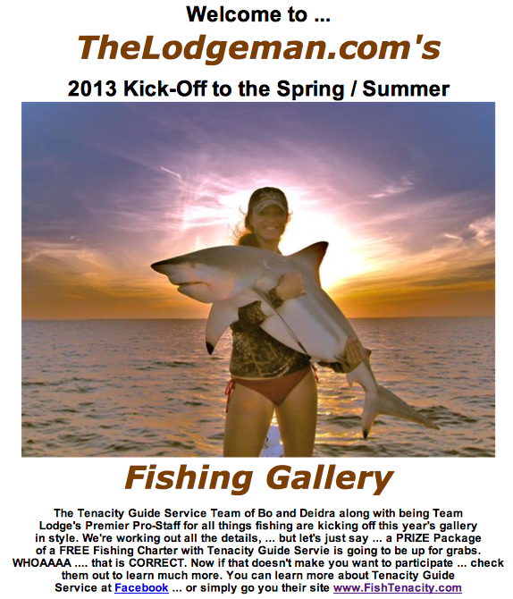 "TheLodgeman.com's fishing gallery"